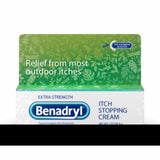 Itch Relief Benadryl  2% - 0.1% Strength Cream 1 oz. Tube Count of 24 by Benadryl