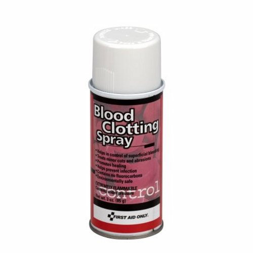 Blood Clotting Spray First Aid Only  3 oz. Aerosol 0.2% Benzethonium Chloride / 4% Lidocaine 1 Each By First Aid Only