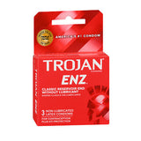 Condom Trojan  Non-Lubricated One Size Fits Most 3 per Box Count of 3 by Trojan