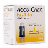 Accu-Chek, Lancet Accu-Chek  FastClix Lancet Needle Multiple Depth Settings Track System, Count of 1224