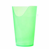 ADL Dysphagia Cup FabLife Nosey Cup 8 oz. Clear Plastic Reusable 1 Each By Fabrication Enterprises