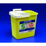 Chemotherapy Sharps Container SharpSafety 1-Piece 26 H X 18-1/4 W X 12-3/4 D Inch 18 Gallon Yellow H Count of 1 by Cardinal