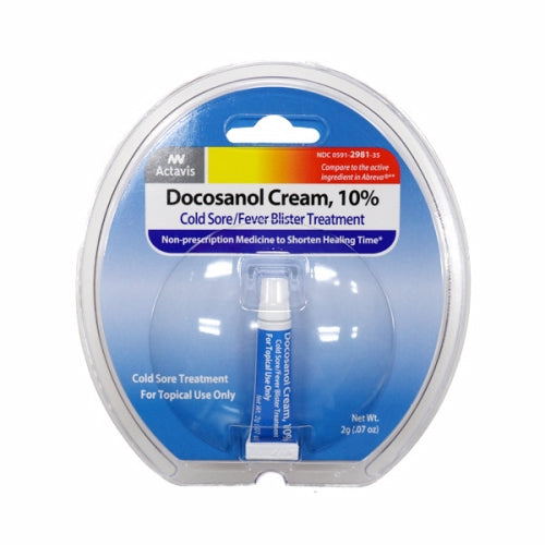 Docosanol Cream  10% 2 Grams By Abreva