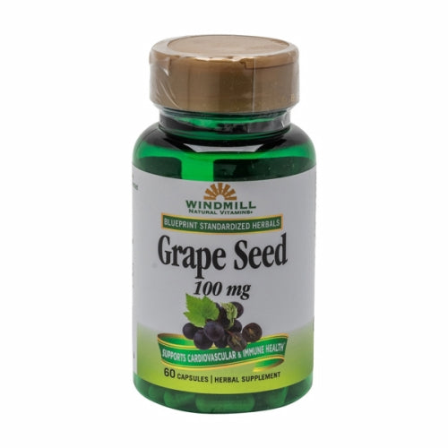 Grape Seed Oil 60 Caps By Windmill Health