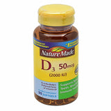 Nature Made, Vitamin D3, 2000IU, 90 Softgels