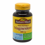 Nature Made, Magnesium Extra Strength, 400 mg, 60 Softgels