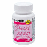 Prenatal Tablets 100 Tabs by Major Pharmaceuticals