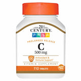 21st Century, Vitamin C Prolonged Release, 500mg, 110 Tabs