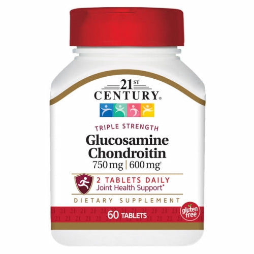 21st Century, Glucosamine Chondriotin, 750 mg/600 mg, 60 Tabs