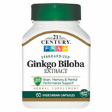21st Century, Ginkgo Biloba Extract, 60 Veg Caps
