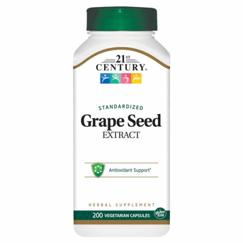 Grape Seed Extract 200 Veg Caps By 21st Century