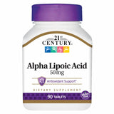 Alpha Lipoic Acid 50mg 90 Tabs By 21st Century
