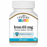 21st Century, Iron Tablets, 325 mg, 120 Tabs
