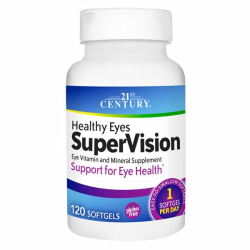 Healthy Eyes Super Vision 120 Softgels By 21st Century