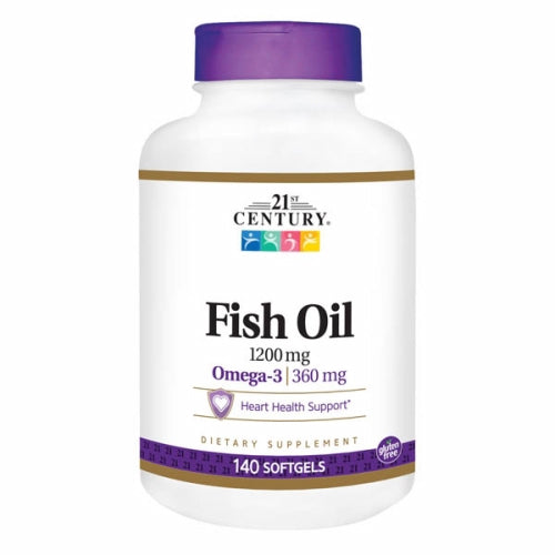 Fish Oil 140 Softgels By 21st Century