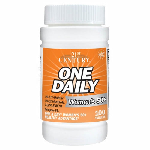 One Daily 50+ Womens 100 Tabs By 21st Century