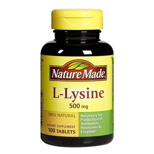 L-Lysine 100 Tabs By Nature Made