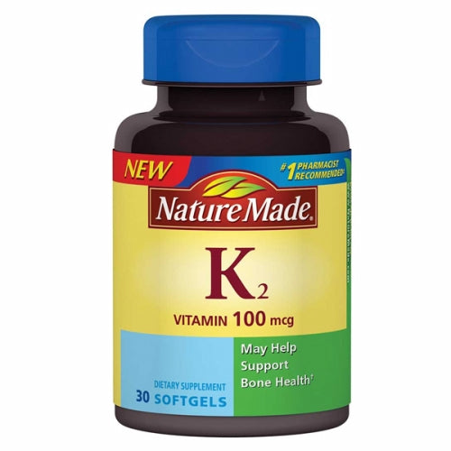 Vitamin K2 30 Count By Nature Made