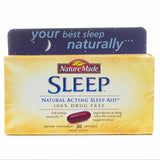 Sleep Aid Natural 30 Softgels By Nature Made