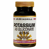 Potassium As Gluconate 100 Tabs By Windmill Health