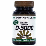 Vitamin D 5000IU 60 Tabs By Windmill Health