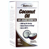 Coconut Oil 90 Softgels By Diet Works