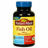 Nature Made, Fish Oil, 1000 mg, 90 Liquid Softgels