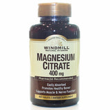 Windmill Health, Magnesium Citrate, 400 mg, 60 Tabs