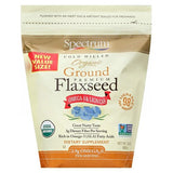 Organic Ground Premium Flaxseed 24 Oz by Spectrum Essentials