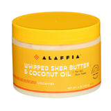 Whipped Shea Butter & Coconut Oil Unscented & Unrefined 4 Oz by Alaffia