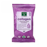 Collagen Cleansing Facial Towelettes 15 Count by Earth Therapeutics