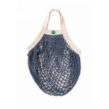 Eco Bags, Organic Mini String Bags, Handle Storm Blue 1 Bag