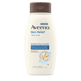 Aveeno, Body Wash Skin Relief Liquid Unscented, Count of 1