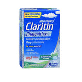 Claritin 24 Hour Allergy Chewable Tablets Cool Mint 8 Tabs By One-A-Day