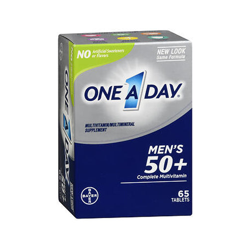 One A Day Men's 50+ Healthy Advantage Multivitamin - Multimineral Tablets 65 Tabs By One-A-Day