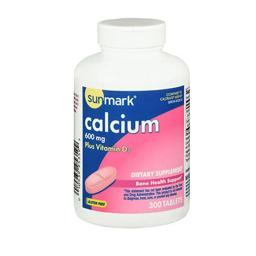 Sunmark Calcium 600 + D3 300 Tabs By Sunmark