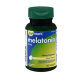 Sunmark, Sunmark Melatonin Tablets Cherry Flavor, 5 mg, 120 Tabs