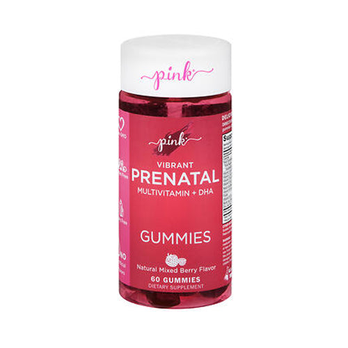 Nature's Truth Pink Vibrant Prenatal Multivitamin + DHA Gummies 60 Gummies By Nature's Truth
