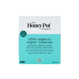 Organic Bio-Plastic Applicator Tampons 18 Count by The Honey Pot