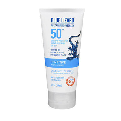 Sensitive Suncreen SPF 50+ 3 Oz By Blue Lizard