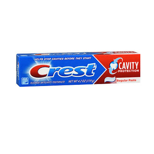 Crest Cavity Protection Toothpaste Regular 4.2 Oz By Crest