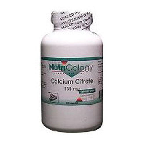 Calcium Citrate 180 Caps By Nutricology/ Allergy Research Group