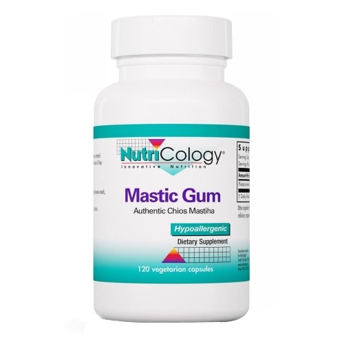 Mastic Gum 120 Caps By Nutricology/ Allergy Research Group