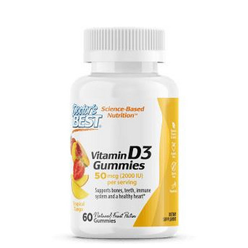 Vitamin D3 Gummies 60 Gummies By Doctors Best