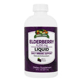 Elderberry Liquid with Vitamin C & Zinc 8 Oz by Garden Greens