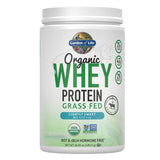Organic Whey Protein Grass fed Powder Lightly Sweetened, 16.93 Oz by Garden of Life