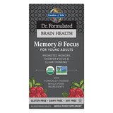 Garden of Life, Dr. Formulated Brain Health Memory & Focus for Young Adults, 60 Tablets