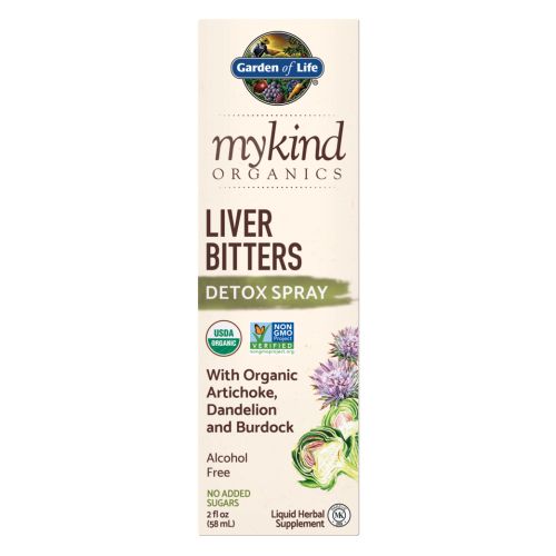 MyKind Organics Liver Bitters Spray 2 Oz By Garden of Life
