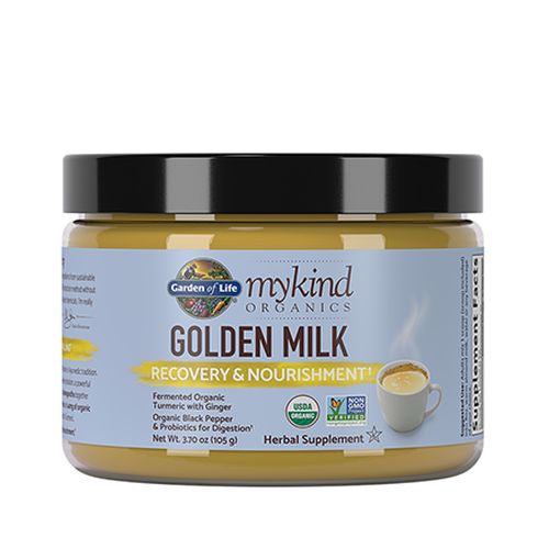 myKind Organics Golden Milk Powder 3.7 Oz by Garden of Life