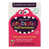 American Health, Kids Chewable Strawberry Vanilla, 30 Tabs